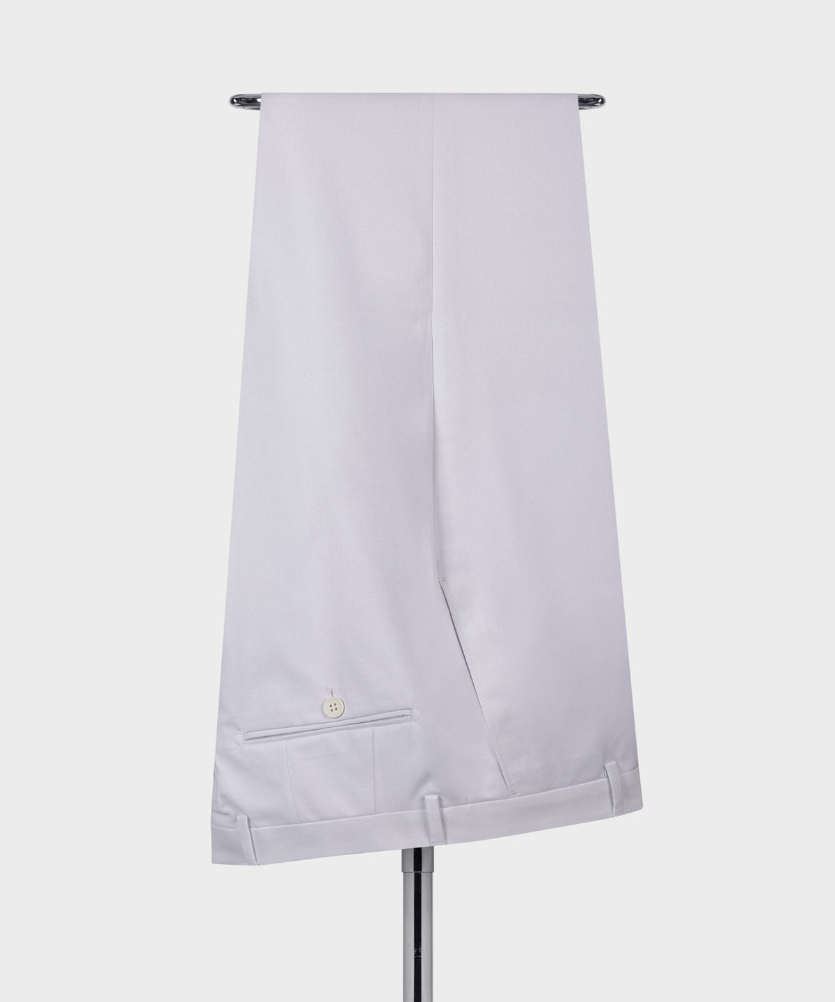 Valerio Milano 3- Piece Italian Men's Suit- White 100% Wool Business Classic Suit W/ Straight Leg Trousers