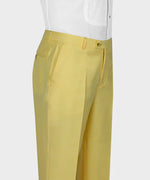 Double Breasted Yellow Men’S Suit