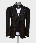 Handmade Custom Design Black Tuxedo