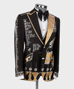 Valerio Milano Painting Black Tuxedo