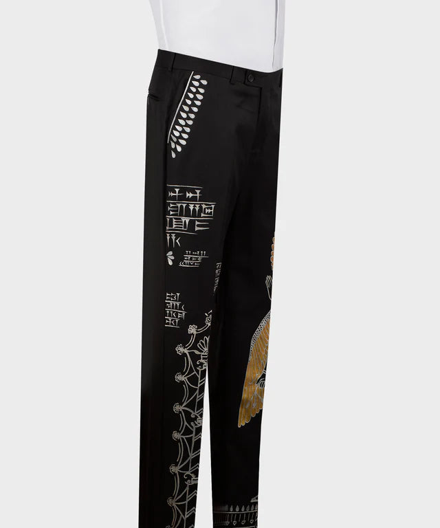 Valerio Milano Painting Black Tuxedo
