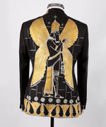 Valerio Milano Painting Black Tuxedo