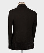Valerio Milano Black Gem Stone Black Custom Tuxedo Suit