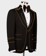 Valerio Milano Men's Custom Desing Tuxedo Classic Vest Suit W/ Pant