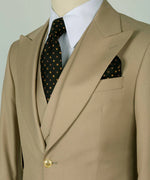 Dark Gray Big Size Suit With Classic Vest