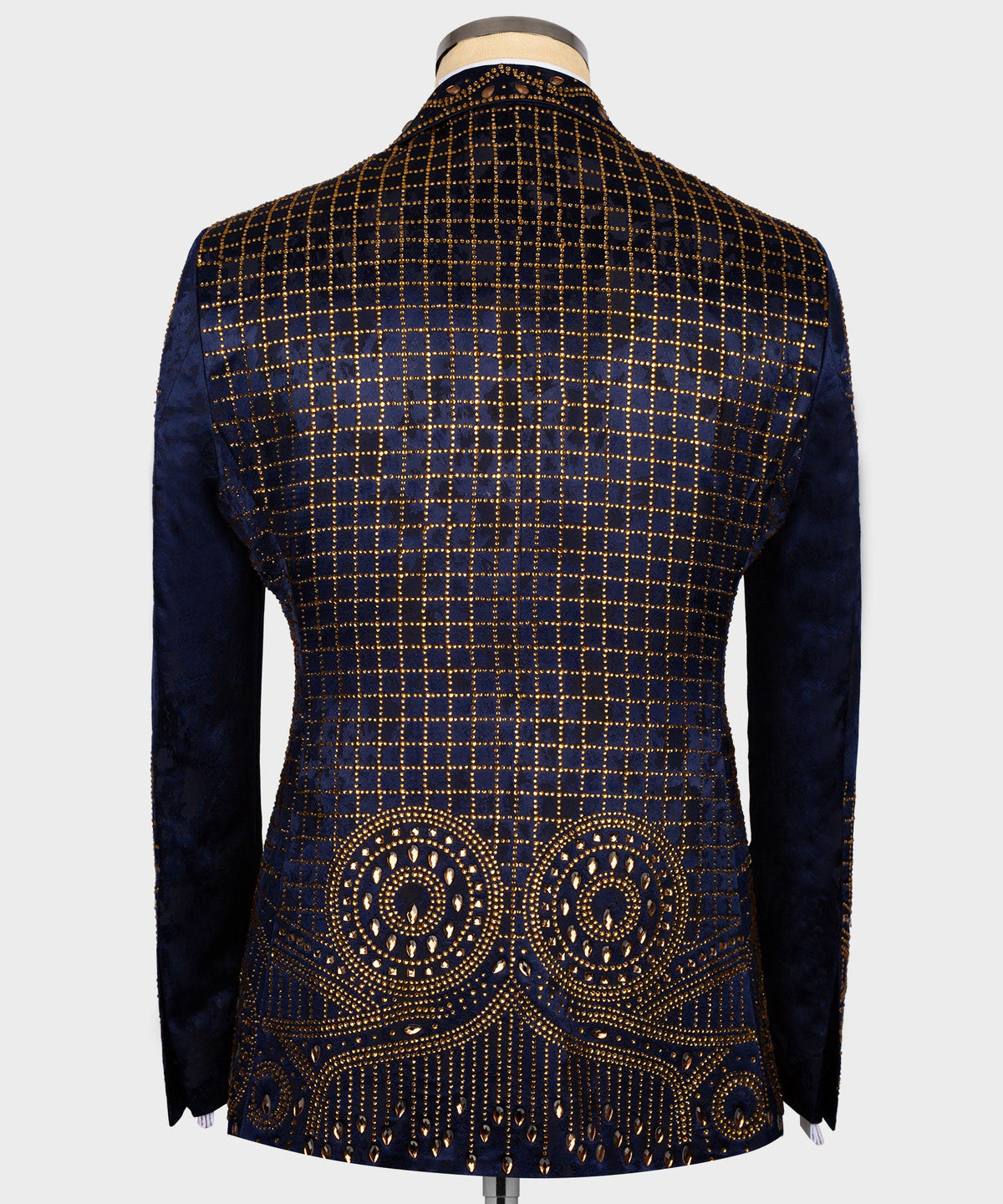 Valerio Milano Men's Blue100% Silk Satin Custom Desing Classic Vest Suit W/ Pant