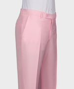 Valerio Milano Men's Pink Front One Button Custom Desing Classic Vest suit W/ Pant