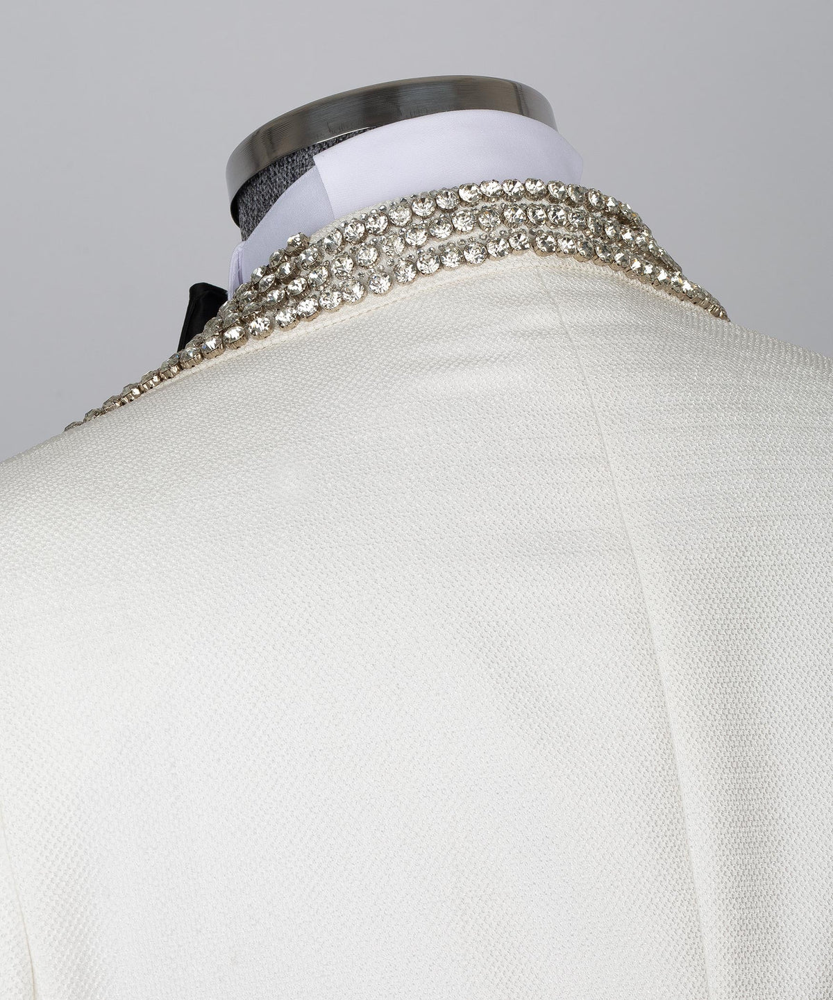 Valerio Milano Men's White Front One Button Custom Desing Classic Vest Suit And Pant