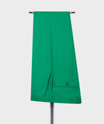 Valerio Milano 3-Piece Italian Men's Suit Green 100% Wool Golden Button Vest Suit Straight Leg Trousers