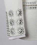 Valerio Milano Men's White Front One Button Handmade Custom Desing Classic Vest Suit