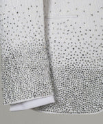 Valerio Milano Men's Gem Stone Detailed White Special Tuxedo Custom Desing Vest Suit