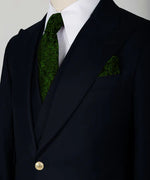 Valerio Milano 3-Piece Italian Men's Suit Dark Blue 100% Wool Front 2 Button Triple Classic Vest Suit Straight Leg Trousers