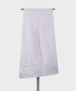 Valerio Milano 3-Piece Italian Men's Suit White 100% Wool Point Seam Triple Classic Vest Suit W/ Straight Leg Trouser