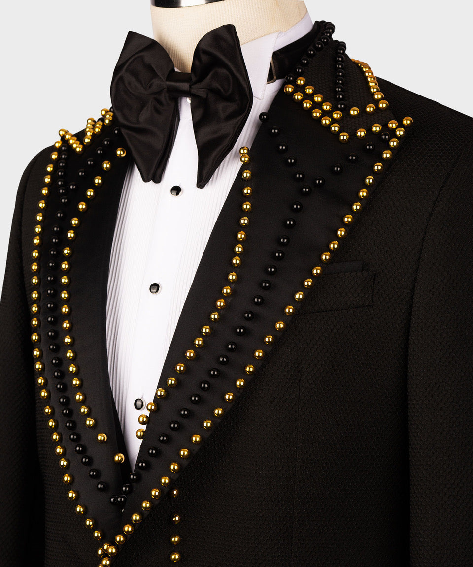 Valerio Milano Men's Custom Desing Tuxedo Classic Vest Suit W/ Pant