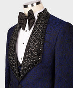 Valerio Milano ItalianMen's BLUE 100% Silk Satin Front 1 Button Vest Suit W/ Pant