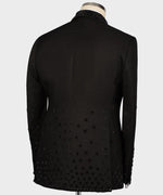 Valerio Milano Black Gem Stone Custom Black Tuxedo