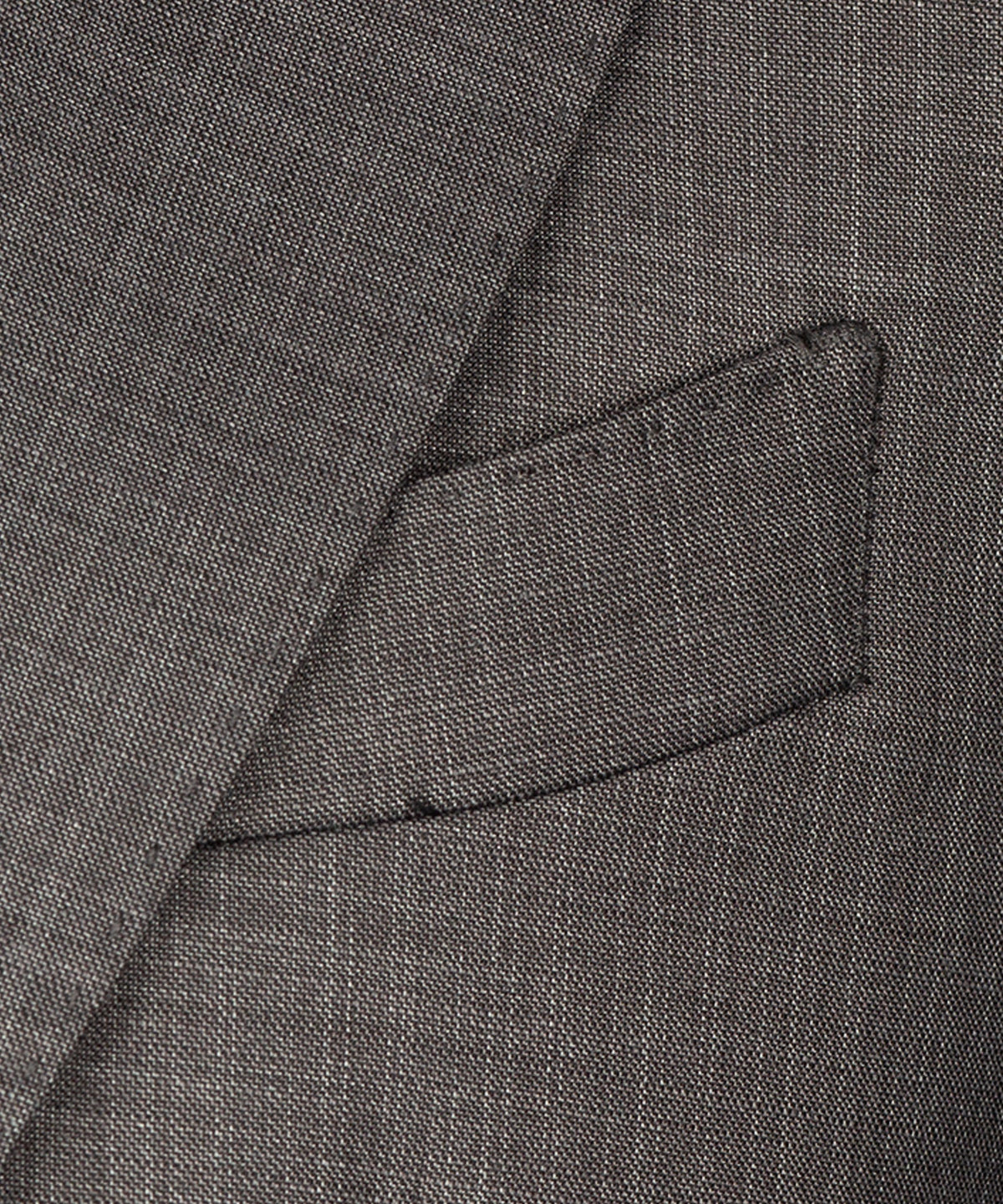 Valerio Milano 3-Piece Italian Men's Suit Gray 100% Wool Dot Seam Triple Classic Suit W/ Straight Leg Trousers