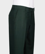 Valerio Milano Men's Dark Green 100% Silk Satin Custom Desing Classic Vest suit