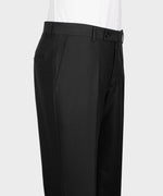 Valerio Milano Men's Black 100% Silk Satin Custom Desing Vest Suit W/ Pant