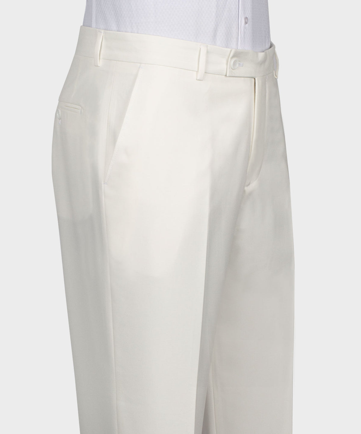 Valerio Milano Men's White 100% Silk Satin Custom Desing Classic Vest Suit W/ Pant