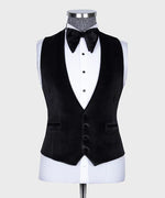 Valerio Milano Velvet Tuxedo Burgundy-Black