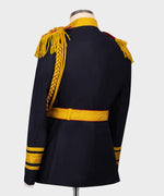 Valerio Milano-Military Themed Custom Desing Blue Tuxedo