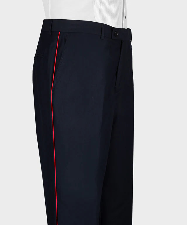 Valerio Milano-Military Themed Custom Desing Blue Tuxedo