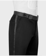 Valerio Milano Men's Gold Gem Stone Black Tuxedo Custom Desing Vest Suit